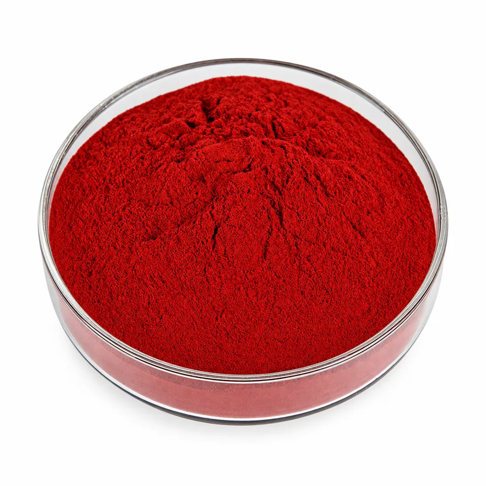 Pigmento rojo de Capsicum; imagen ilustrativa sin marca