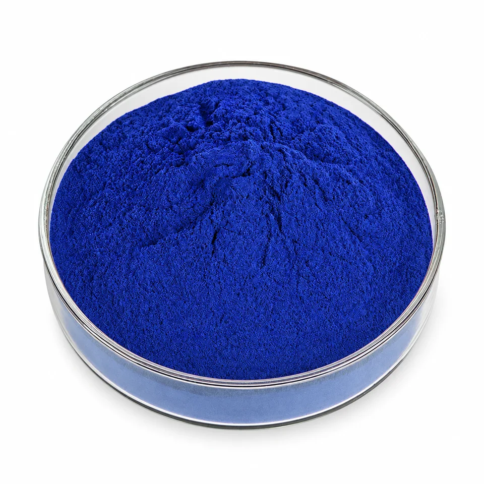 Ficocianina de espirulina azul; imagen ilustrativa sin marca